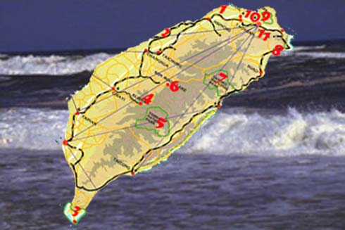 MAP OF TAIWAN